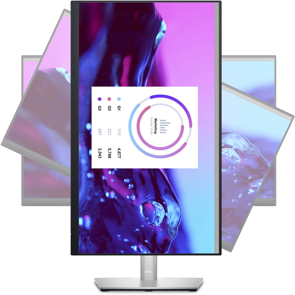 Монітор Dell P2223HC (210-BDFR-DM22) - зображення 4