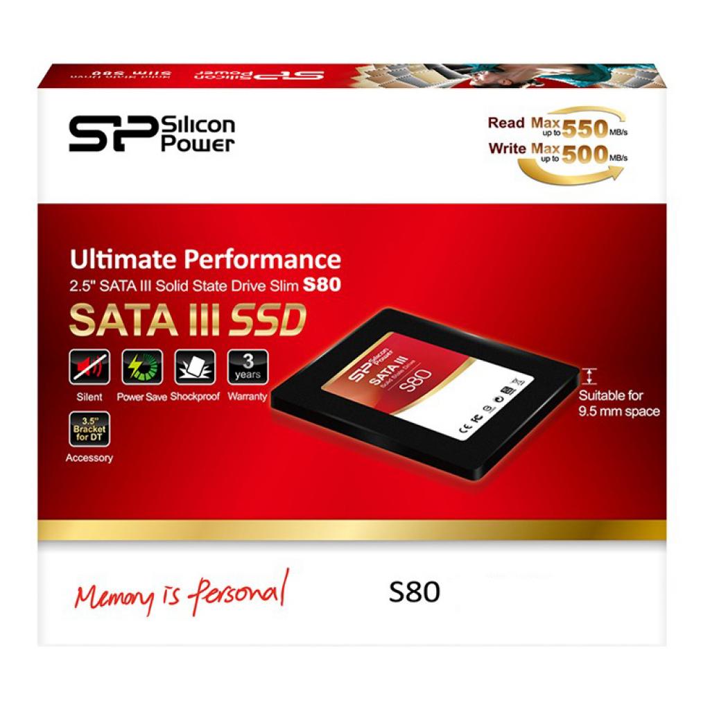 Накопичувач SSD 2.5" 120GB Silicon Power (SP120GBSS3S80S26) - зображення 2