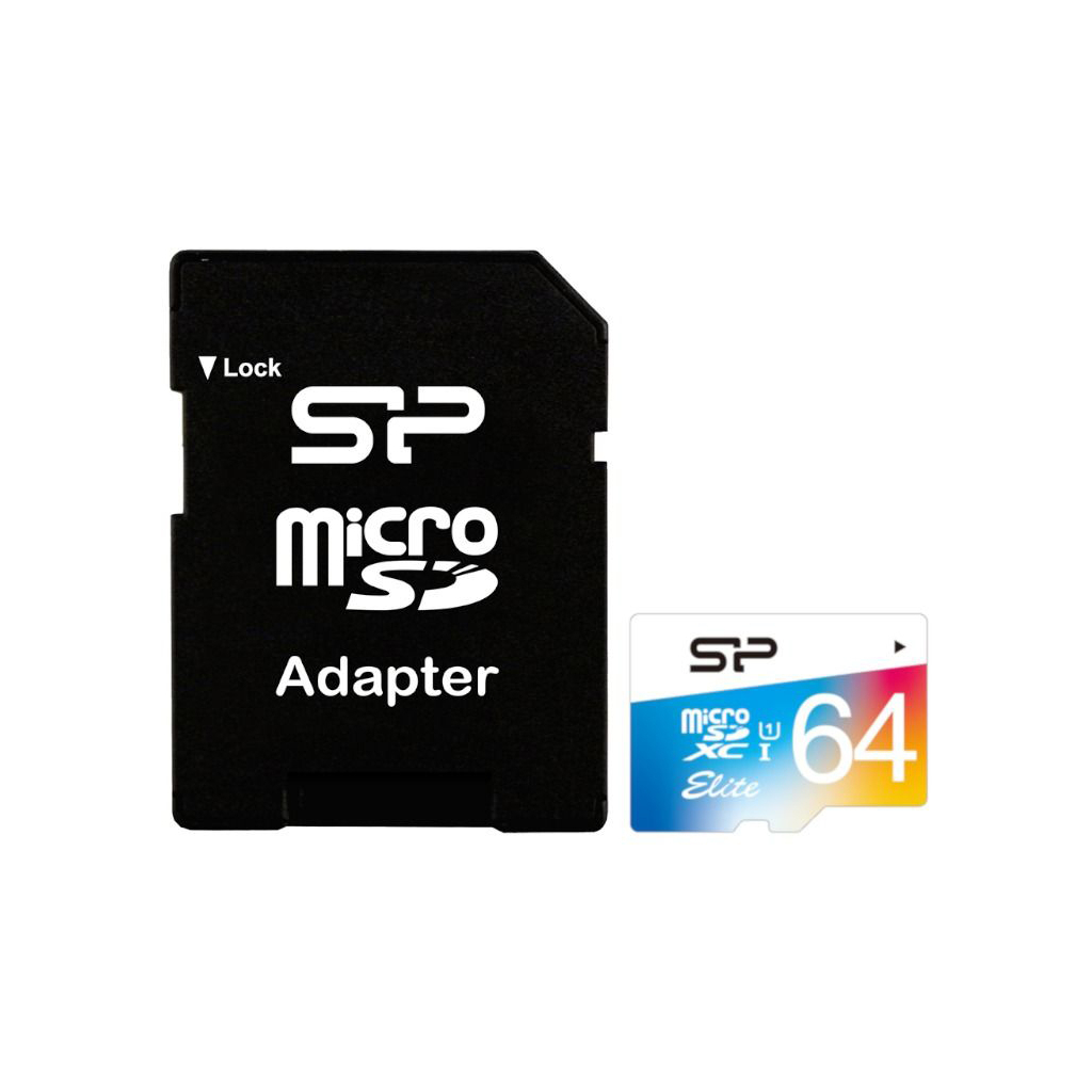 Карта пам'яті Silicon Power 64GB microSDXC Class 10 UHS-I U1 V10 (SP064GBSTXBU1V21SP) - зображення 2