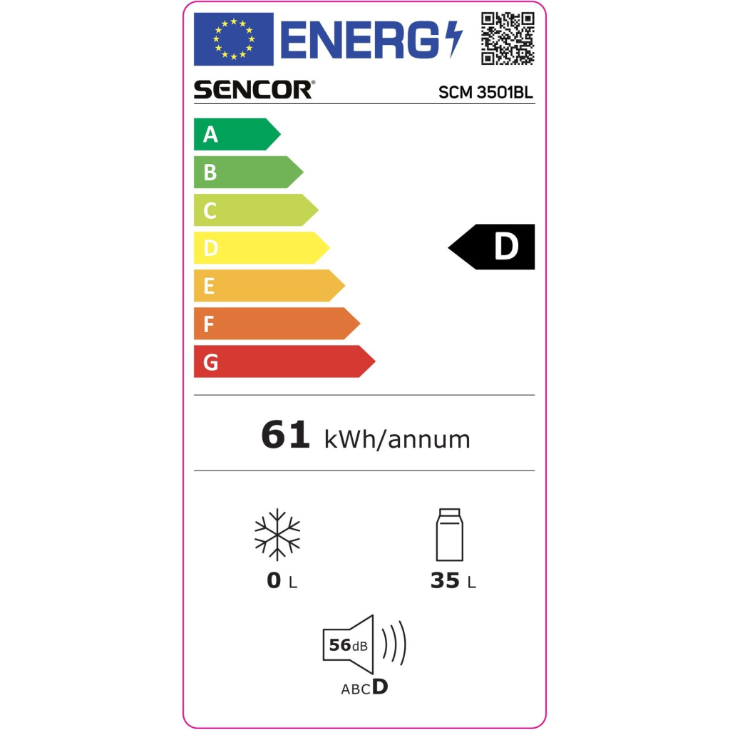 Автохолодильник Sencor SCM3501BL - зображення 4
