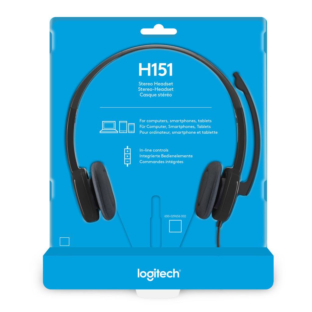 Навушники Logitech H151 Black (981-000589) - зображення 8