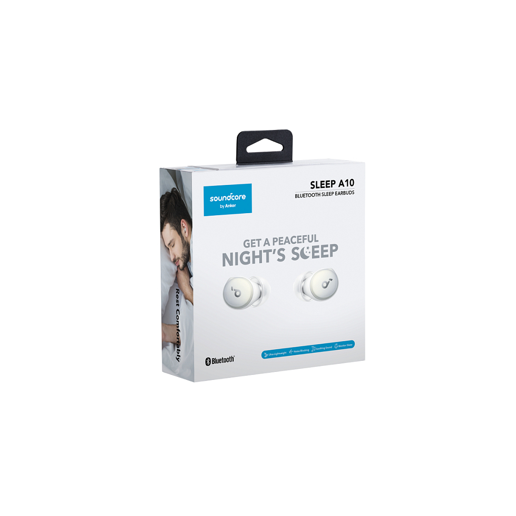 Навушники Anker SoundСore Sleep A10 White (A6610G21) - зображення 4