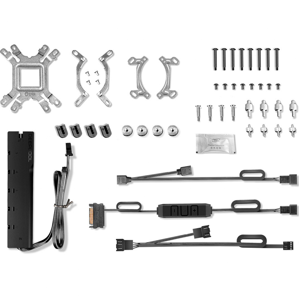 Система рідинного охолодження Deepcool GAMMAXX L240 A-RGB - изображение 7