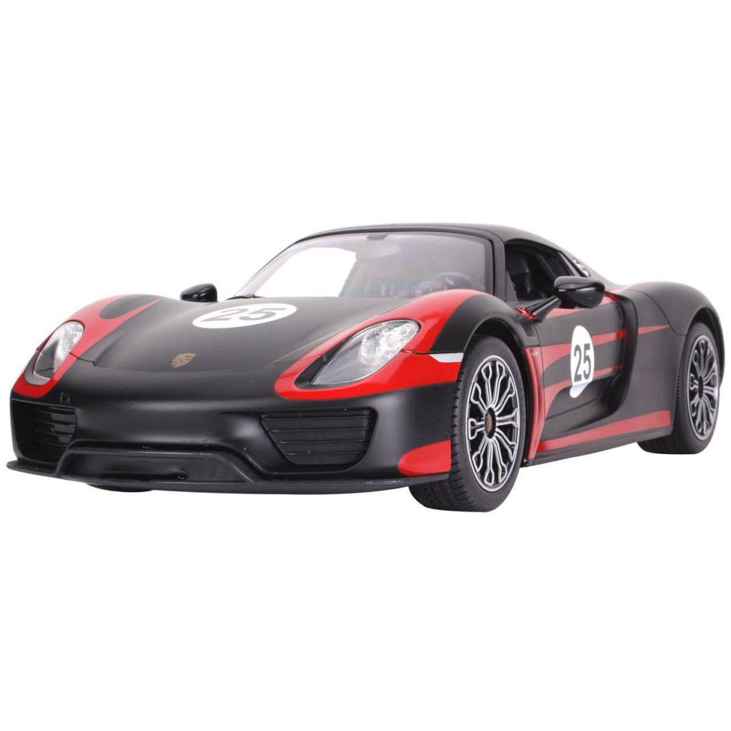 Радіокерована іграшка Rastar Porsche 918 Spyder 1:14 чорний (70770 black) - зображення 2