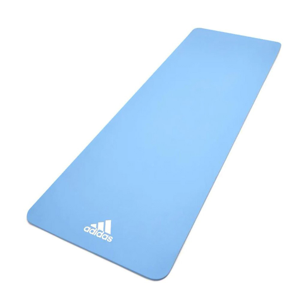 Килимок для йоги Adidas Yoga Mat Уні 176 х 61 х 0,8 см Блакитний (ADYG-10100GB) - зображення 1
