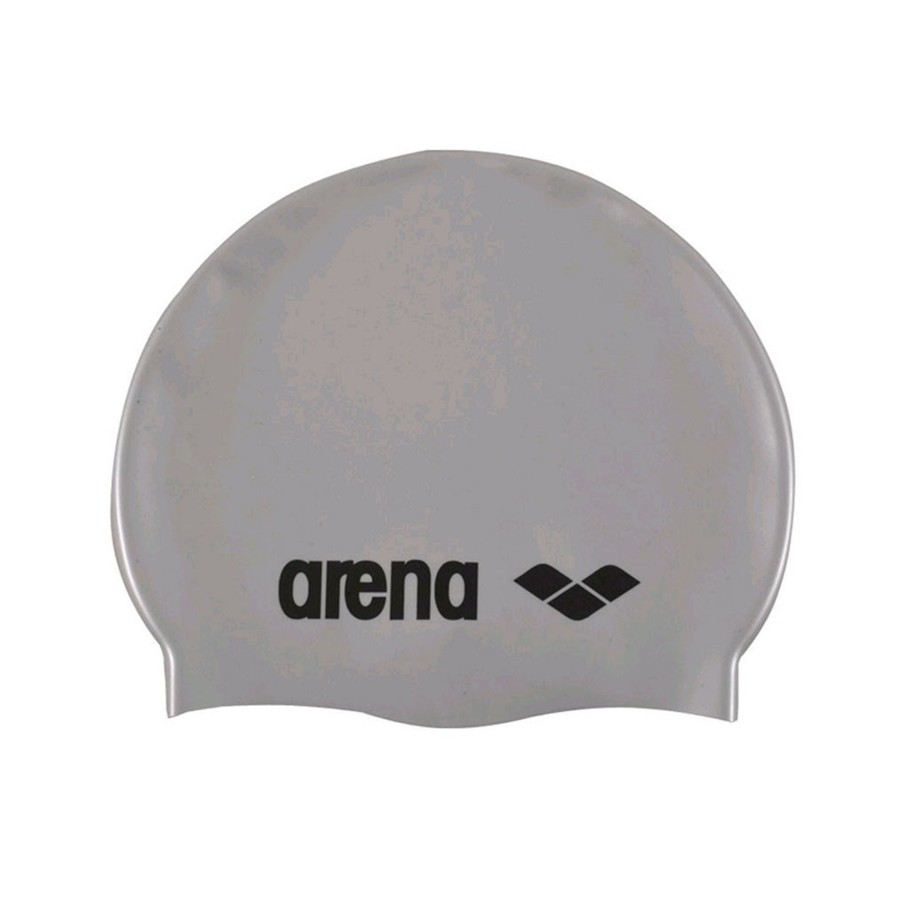 Шапка для плавання Arena Classic Silicone 91662-051 сріблястий Уні OSFM (3468333887403) - зображення 1