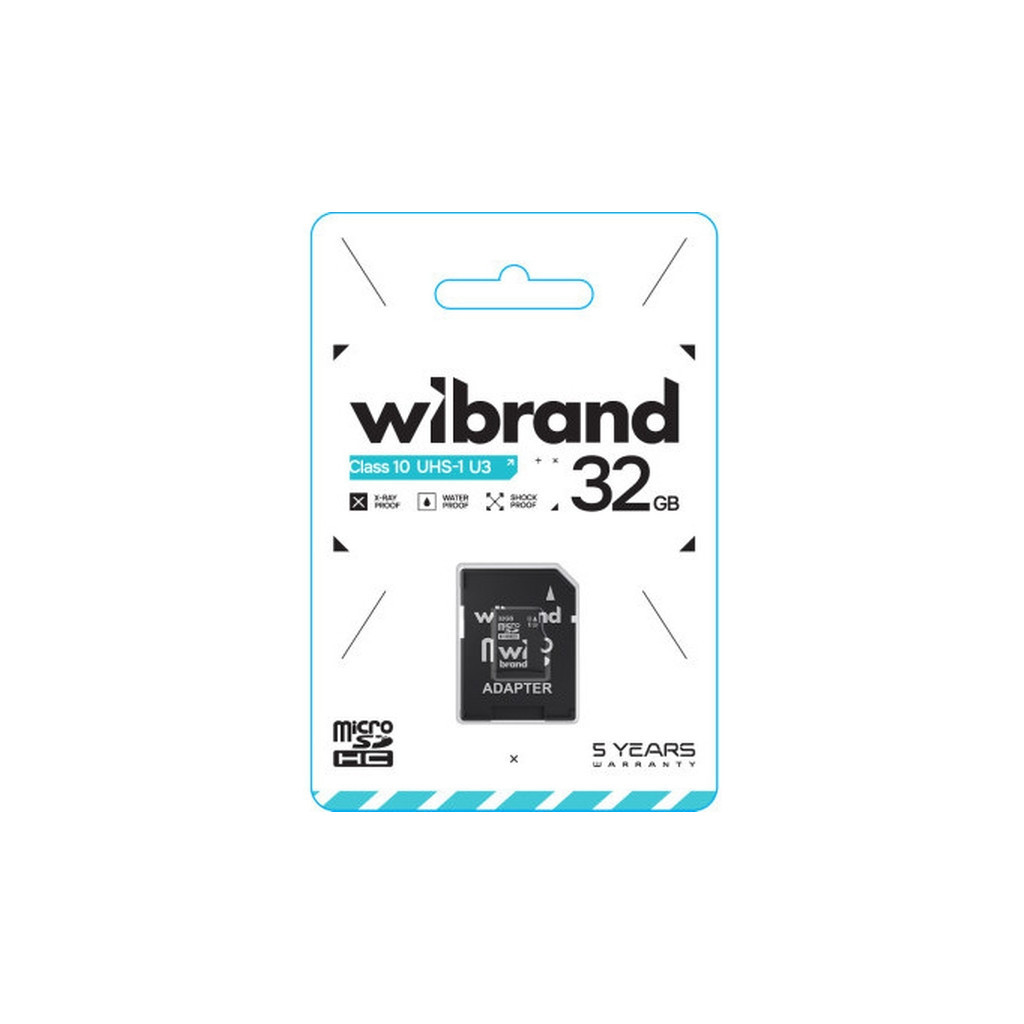 Карта пам'яті Wibrand 32GB microSD class 10 UHS-I U3 (WICDHU3/32GB-A) - зображення 2