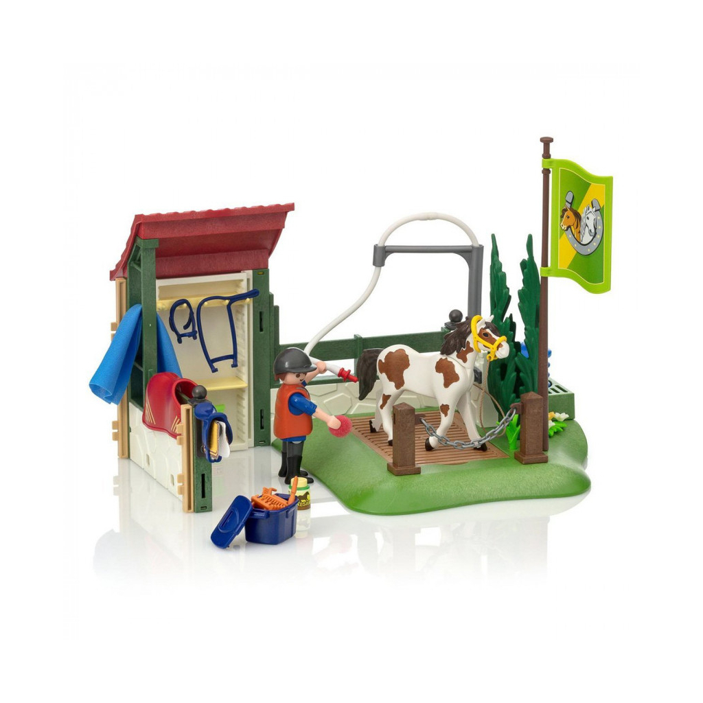 Конструктор Playmobil Велика кінна ферма (6333969) - зображення 7