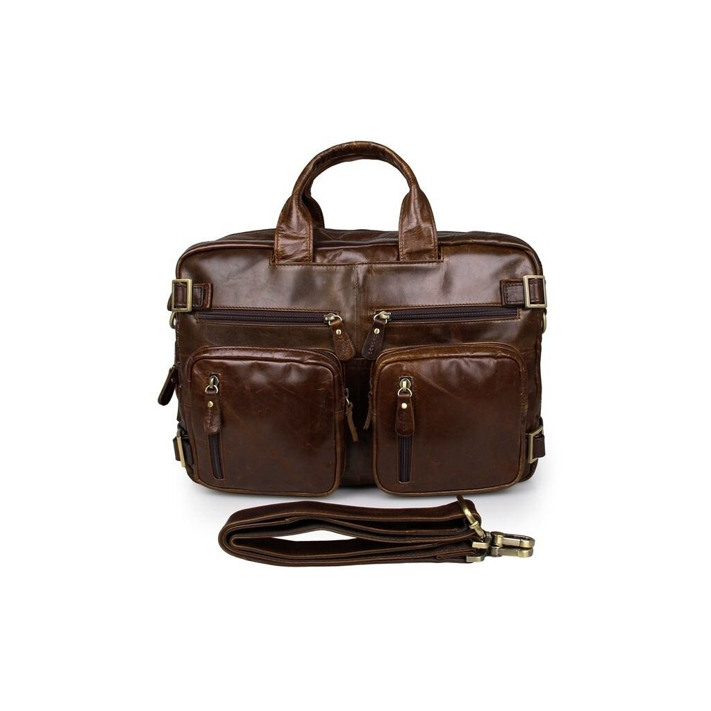 Сумка Vintage Коричнева (14074) - зображення 2