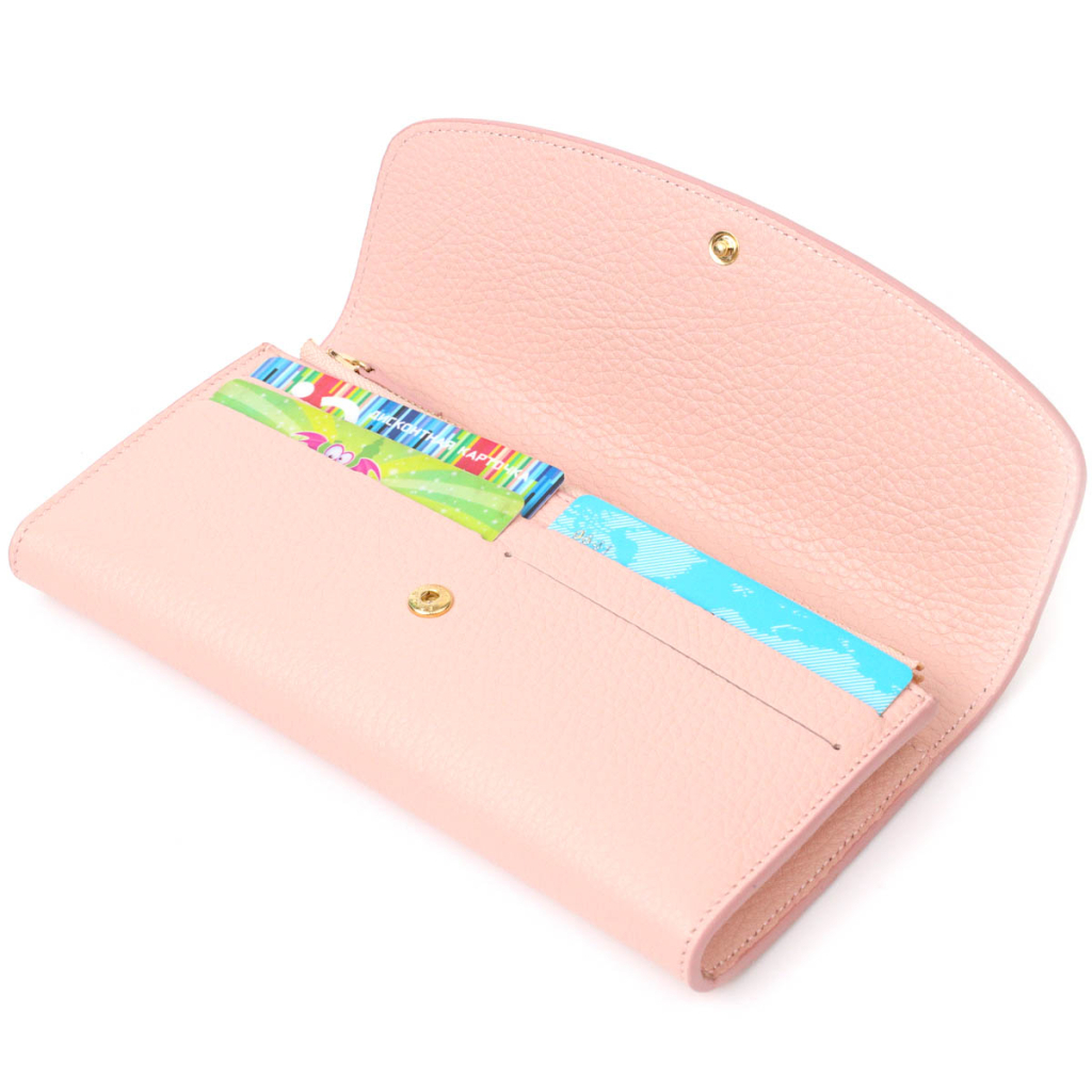 Гаманець Tony Bellucci З натуральної шкіри Пудровий (21963) - зображення 5