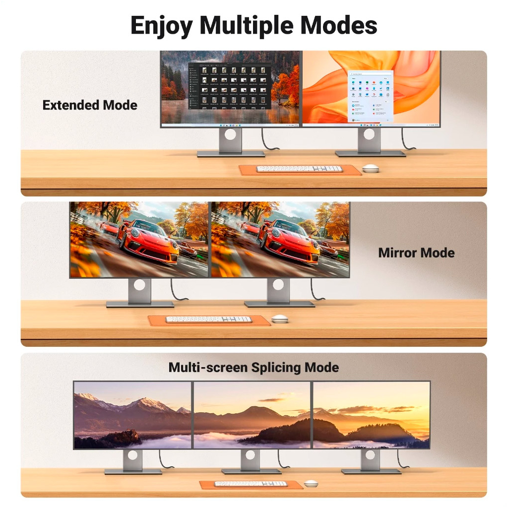 Кабель мультимедійний DisplayPort M to HDMI M 1.5m V2.0 4K30Hz DP125 black Ugreen (35841) - picture 8