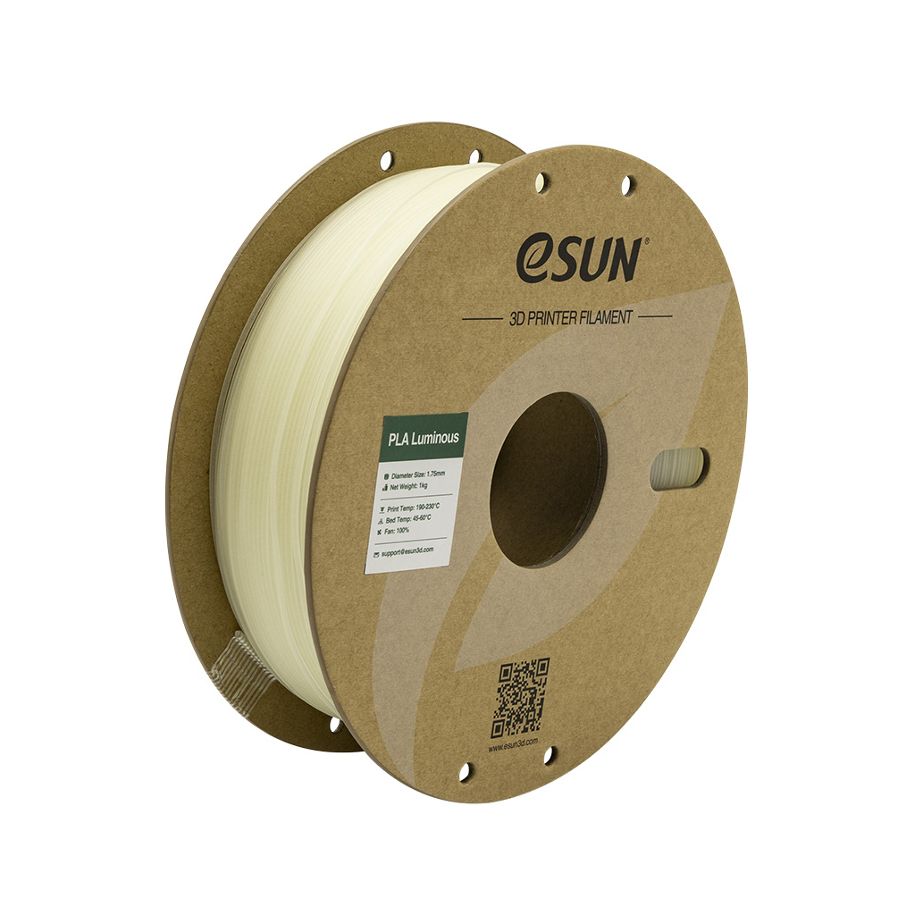 Пластик для 3D-принтера eSUN PLA- Luminous 1.75мм, 1кг, rainbow (Luminous PLA-P175RB1) - зображення 1