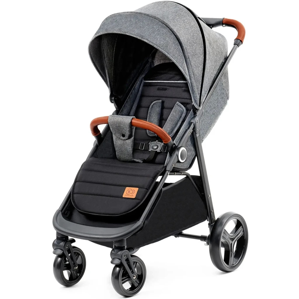 Коляска Kinderkraft Grande Plus Grey (KSGRAN00GRY0000) (5902533919703) - зображення 1