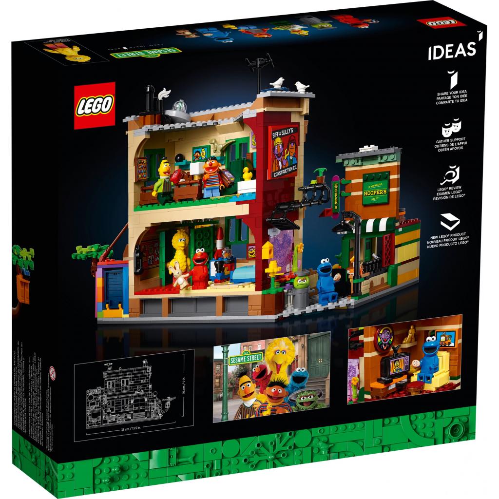 Конструктор LEGO Ideas Вулиця Сезам, 123 деталі (21324) - зображення 7