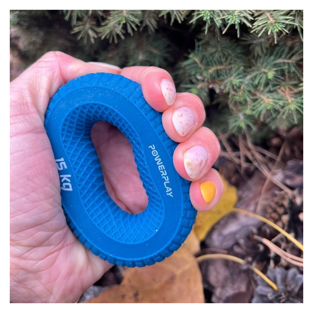 Еспандер PowerPlay PP-4333 Hand Grip Light 15 кг Блакитний (PP_4333_Blue_15kg) - зображення 4