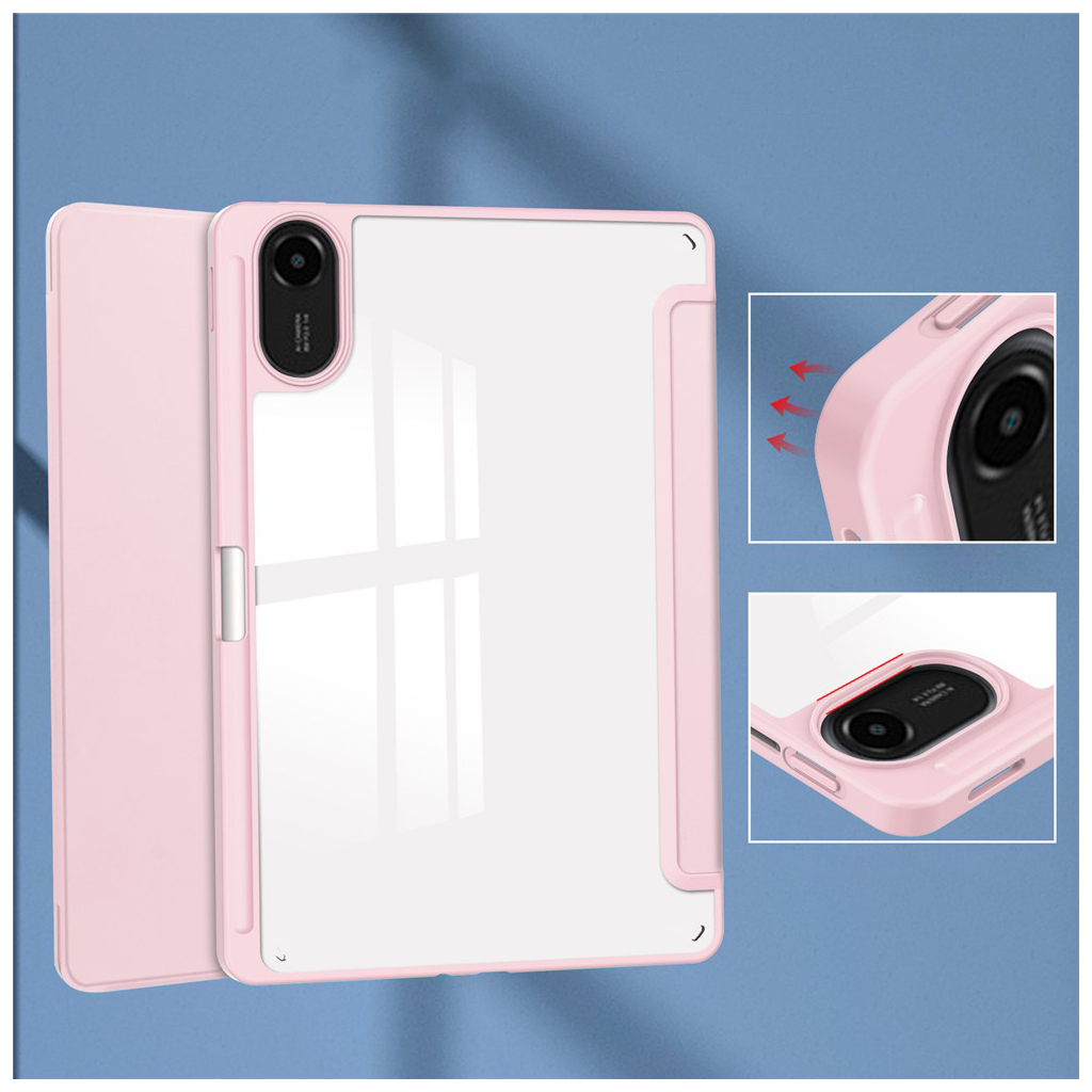 Чохол до планшета BeCover Soft Edge TPU Xiaomi Redmi Pad 2 11.0" Pink (713662) - зображення 4