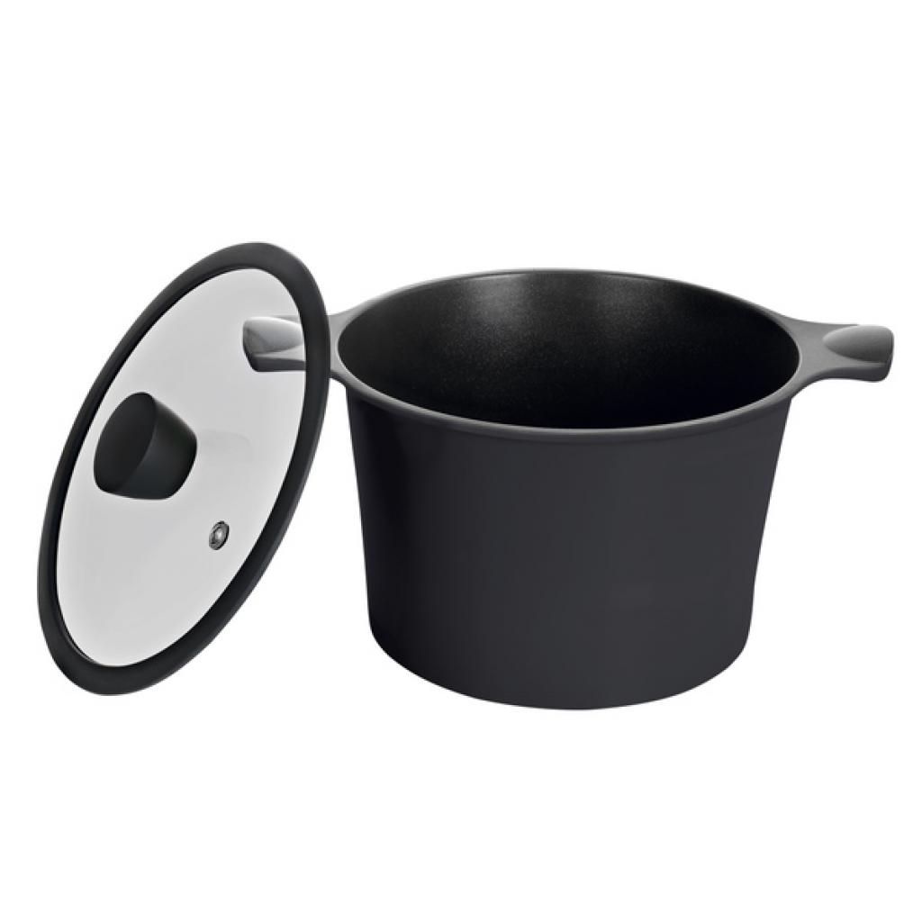 Каструля Ringel Zitrone black с крышкой 5,8 л (RG-2108-24/2 BL) - зображення 2