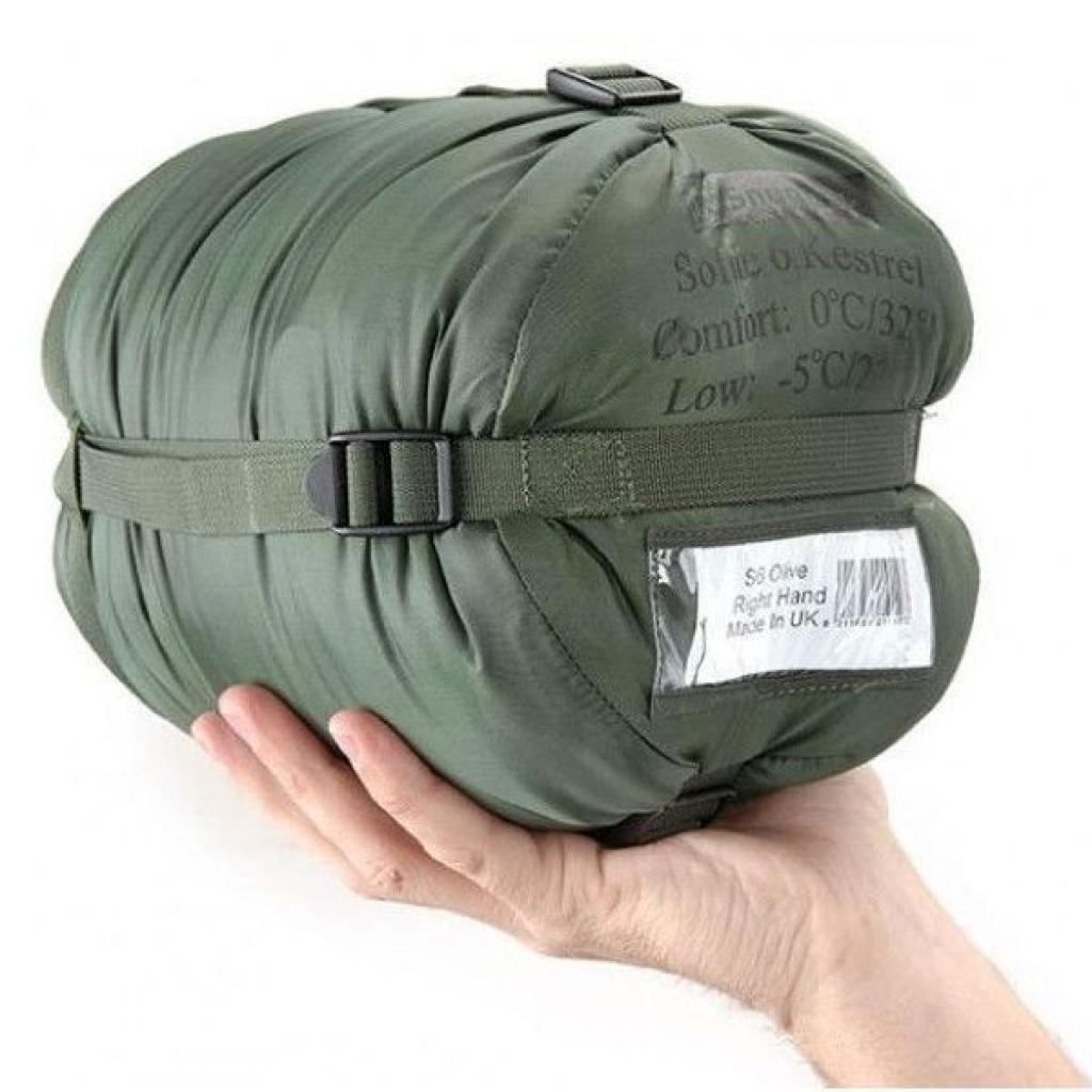 Спальний мішок Snugpak Softie 6 Kestrel Right 0C/ -5C 220х75 1.2 кг Olive (8211654210123) - зображення 3