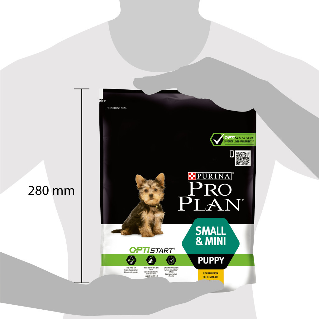 Сухий корм для собак Purina Pro Plan Dog Small&Mini Puppy з куркою і рисом 700 г (7613035118744) - зображення 2