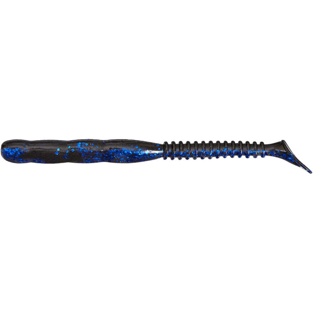 Силікон рибальський Reins Rockvibe Shad 4" B11 Blue Belly (9 шт/уп.) (1552.08.99) - зображення 1