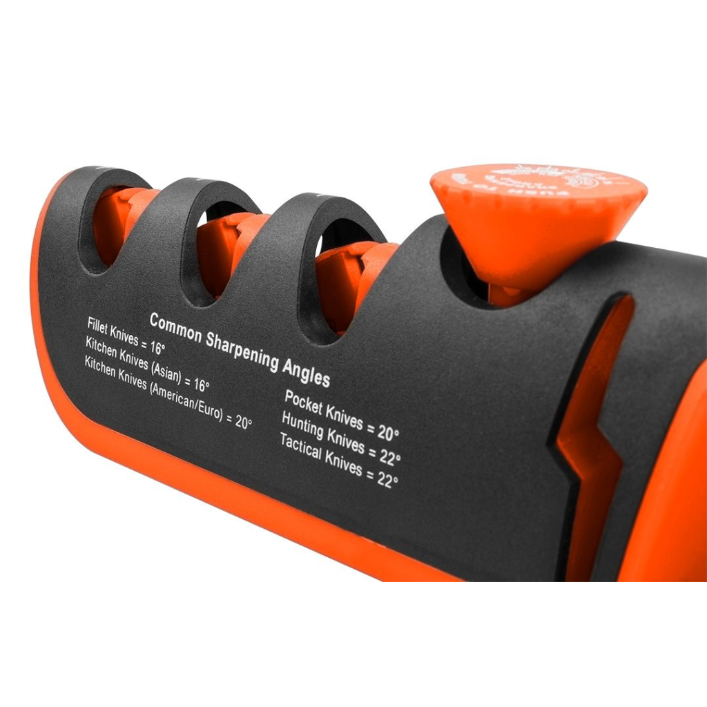 Точило для ножів Neo Tools 3 етапи заточування, алмаз, карбід вольфраму та кераміка, (56-050) - зображення 6