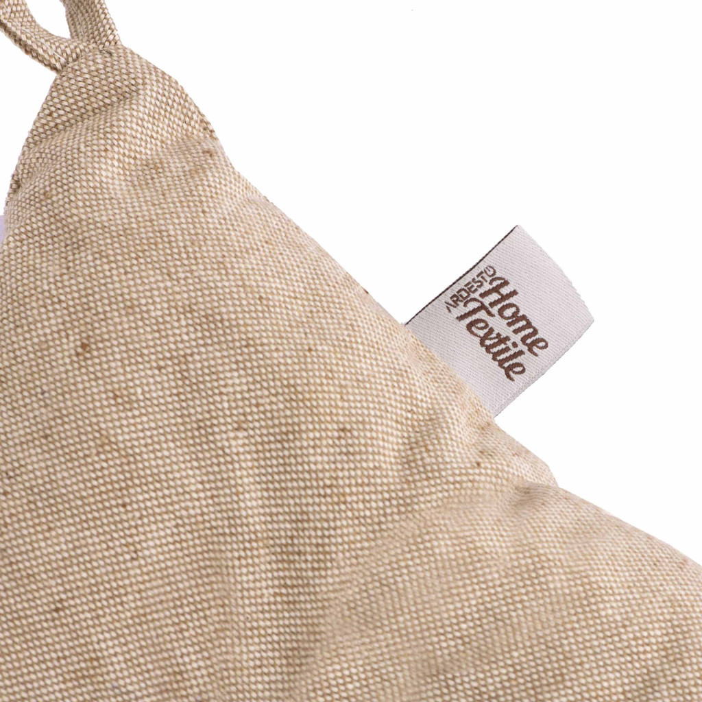 Подушка на стілець Ardesto Oliver, 40х40 см, 100% бавовна, нап-ч: 50% холоф, 50% пп, шоколад (ART02OR) - зображення 4