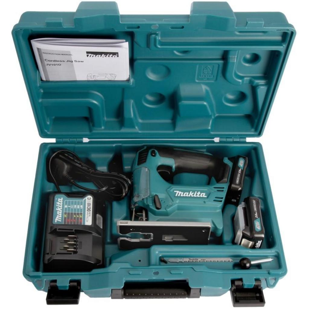 Електролобзик Makita CXT Slider, 4Аг х 2шт, кейс, 18мм (JV101DSME) - зображення 8
