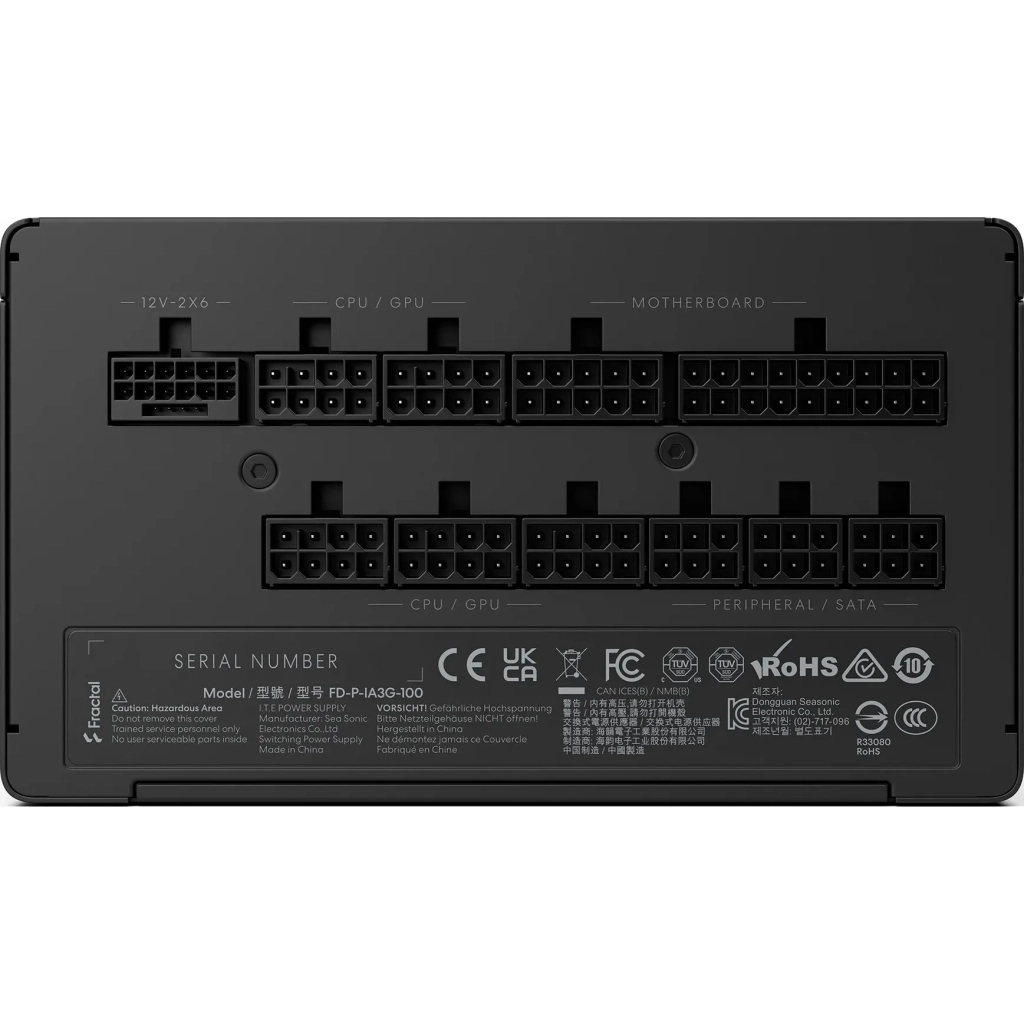 Блок живлення Fractal Design 1000W Ion 3 Gold (FD-P-IA3G-100-EU) - зображення 3