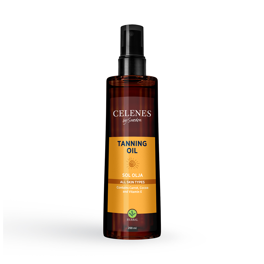 Засіб для засмаги Celenes Tanning Oil Олія 200 мл (7350104249656) - зображення 1