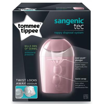 Накопичувач підгузників Tommee Tippee Sangenic Tec рожевий (30126) - зображення 3