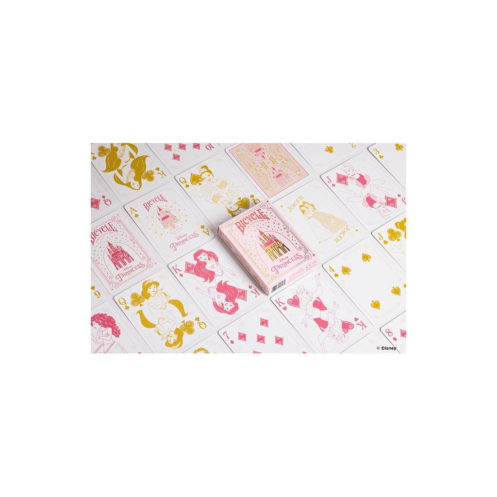 Гральні карти Bicycle Disney Princess inspired (pink) (ВР_КИБДПІП) - зображення 3