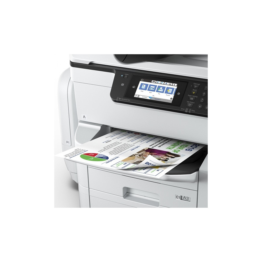 Багатофункціональний пристрій Epson WorkForce Pro WF-C869RDTWF з Wi-Fi (C11CF34401) - зображення 10