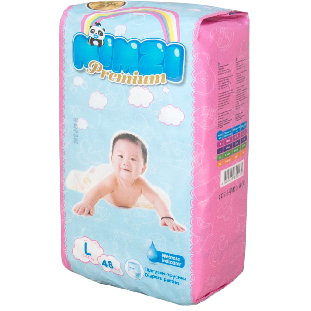 Підгузки Mimzi L 9-14 кг 48 шт. (MPL48) (4820209800135) - зображення 12