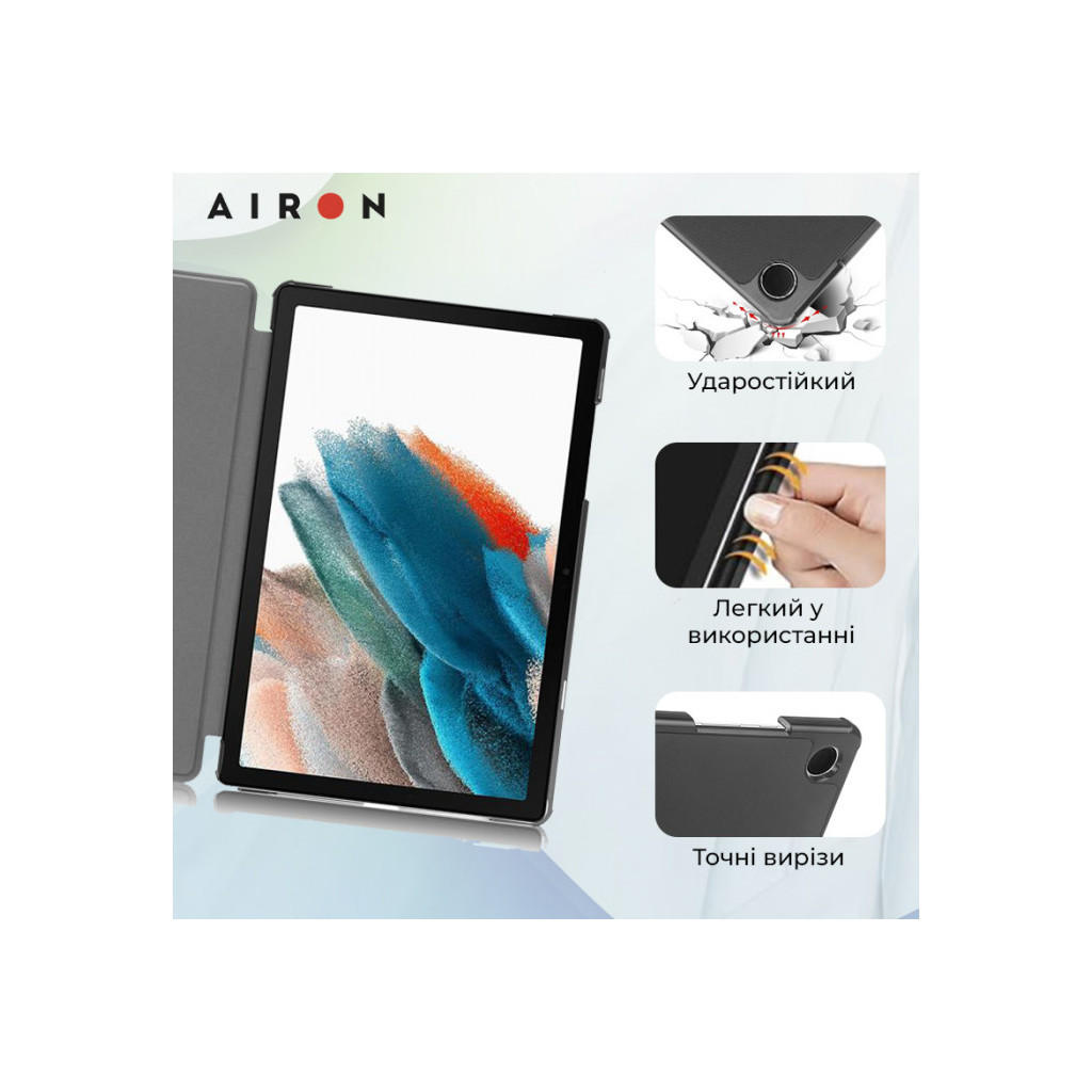 Чохол до планшета AirOn Premium Samsung Galaxy Tab A9 8.7'' 2023 + Film (4822352781103) - зображення 10