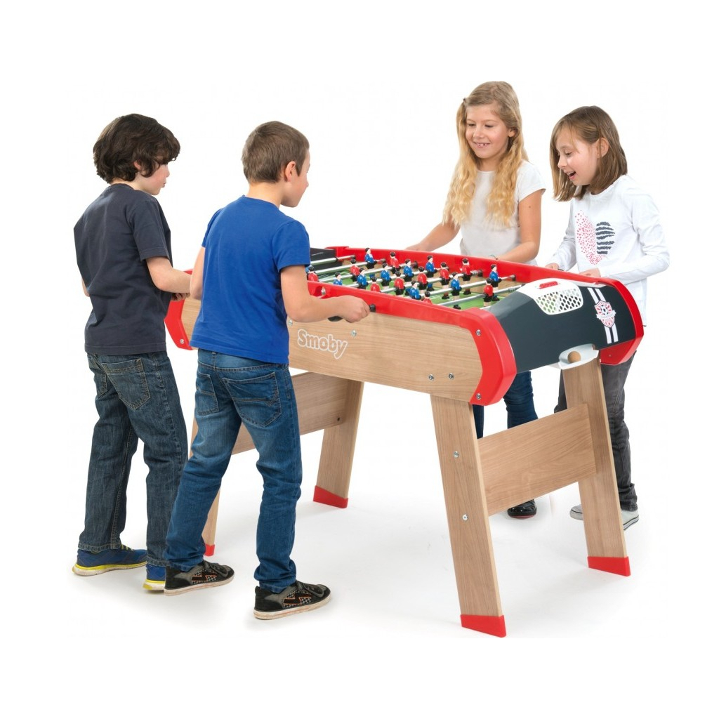Настільний футбол Smoby Дерев'яний напівпрофесійний футбольний стіл Чемпіон (620400) - зображення 3