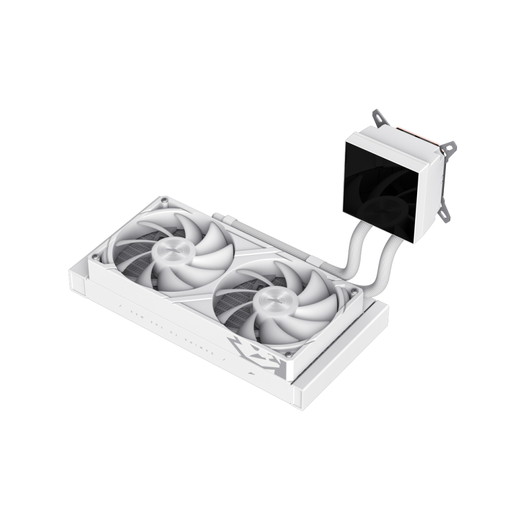 Система рідинного охолодження Gamemax GLACIER 240 LCD WH - зображення 7
