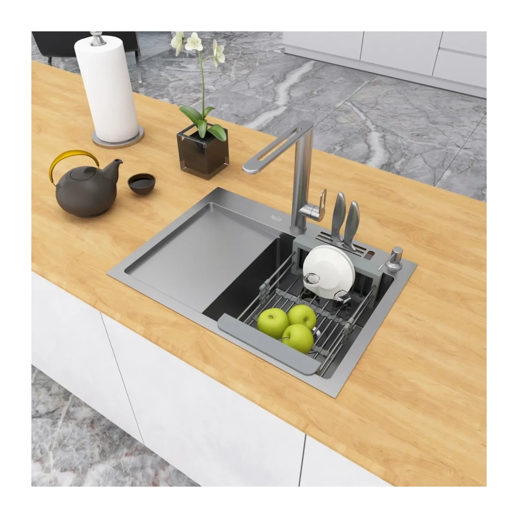 Мийка кухонна Nett NS-6045(L) (0430251) - зображення 10