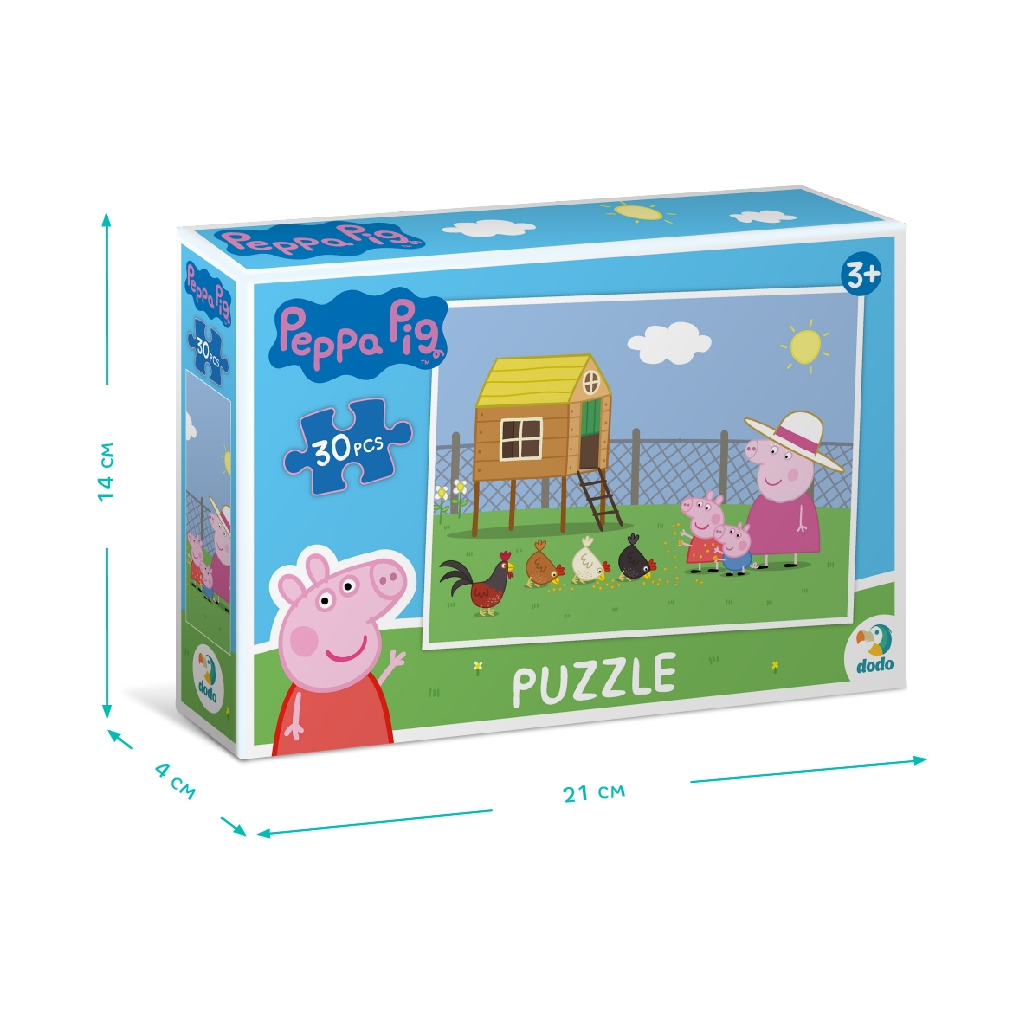 Пазл DoDo на 30 елементів Peppa Pig (200301) - зображення 5