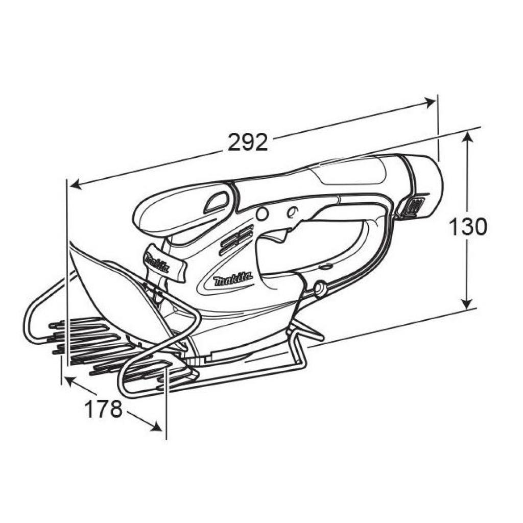 Кущоріз Makita для газона (без АКБ и БП) (UM164DZ) - зображення 5
