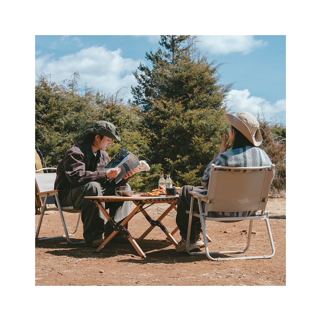 Крісло складане Naturehike CNK2300JU012 бежеве (6976023926877) - зображення 6