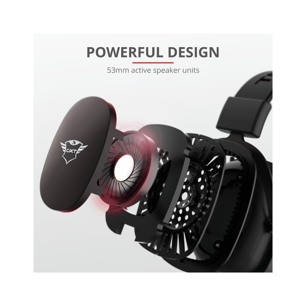 Навушники Trust GXT 414 Zamak Premium Multiplatform 3.5mm BLACK (23310) - зображення 9
