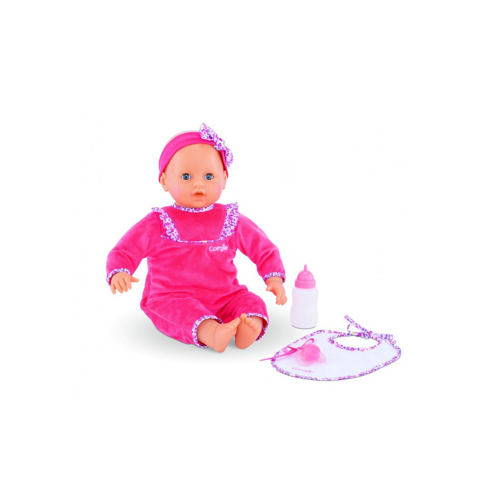 Пупс Corolle Ліла з ароматом ванілі 5 функцій 3 аксесуари 42 см (9000150060) - зображення 4
