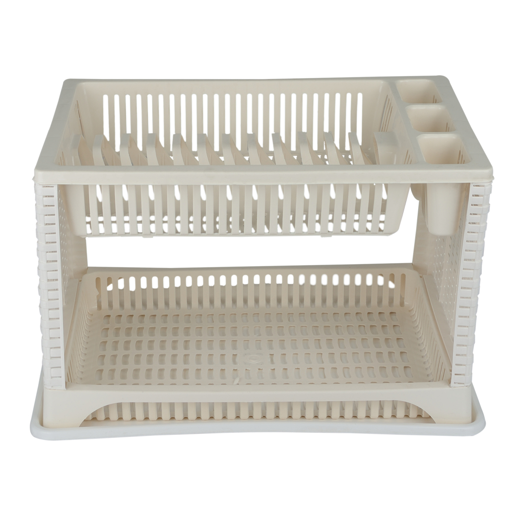 Сушарка для посуду Violet House 0053 Ротанг Metalic (0053 Роттанг METALIC сушка д/пос) - зображення 3