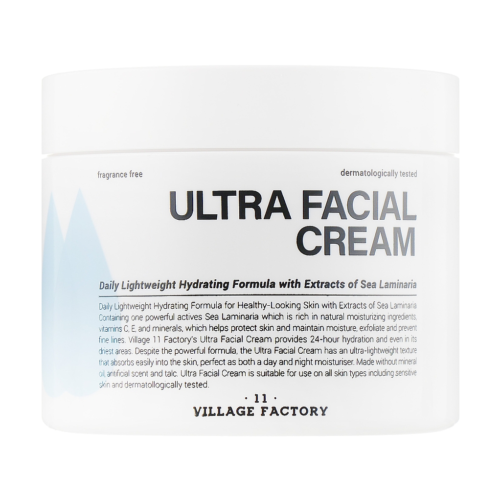 Крем для обличчя Village 11 Factory Ultra Facial Cream з екстрактом ламінарії 100 мл (8809663750565) - зображення 1