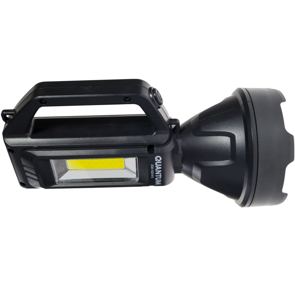 Ліхтар Quantum Tracker 3W LED+COB з функцією Power Bank + подарунок QM-FL1043 (QM-FL1063-PR1) - зображення 2