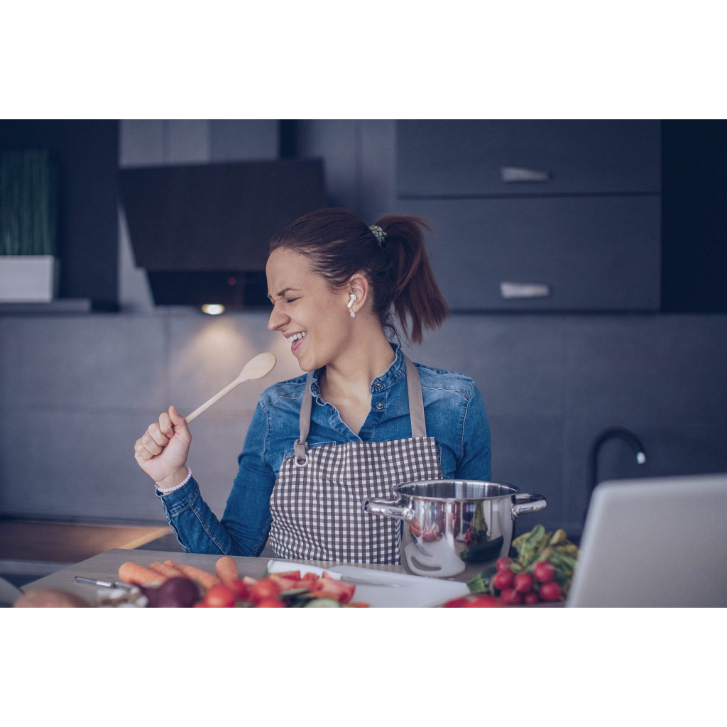 Навушники Tecno Buds 1 White (4895180763274) - зображення 7