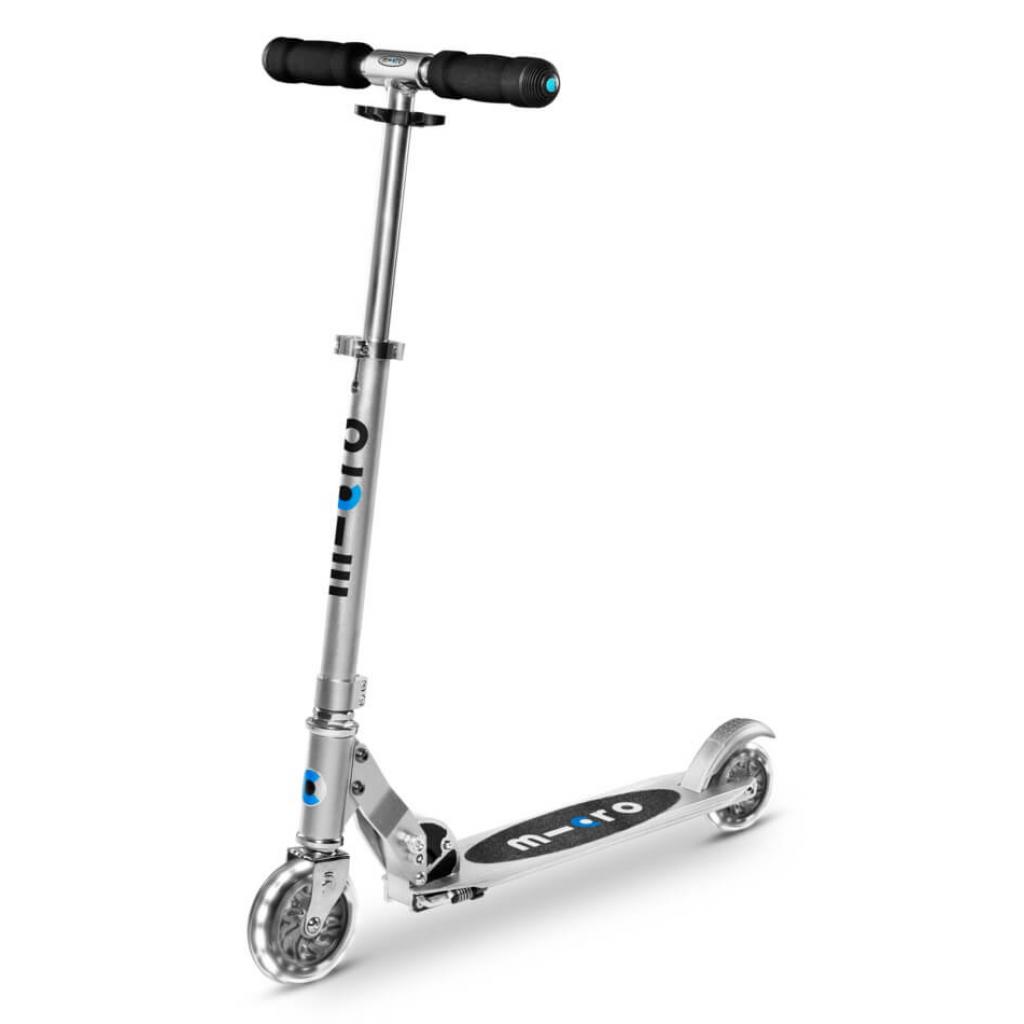 Самокат Micro Sprite Silver LED (SA0216) - зображення 1