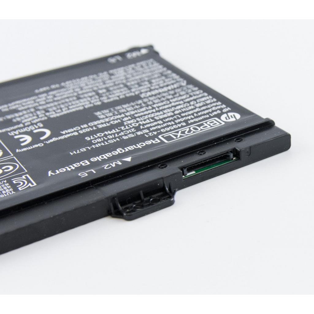 Акумулятор до ноутбука HP Pavilion 15-AU HSTNN-LB7H, 5150mAh (41Wh), 2cell, 7.7V, Li-i (A47321) - зображення 3