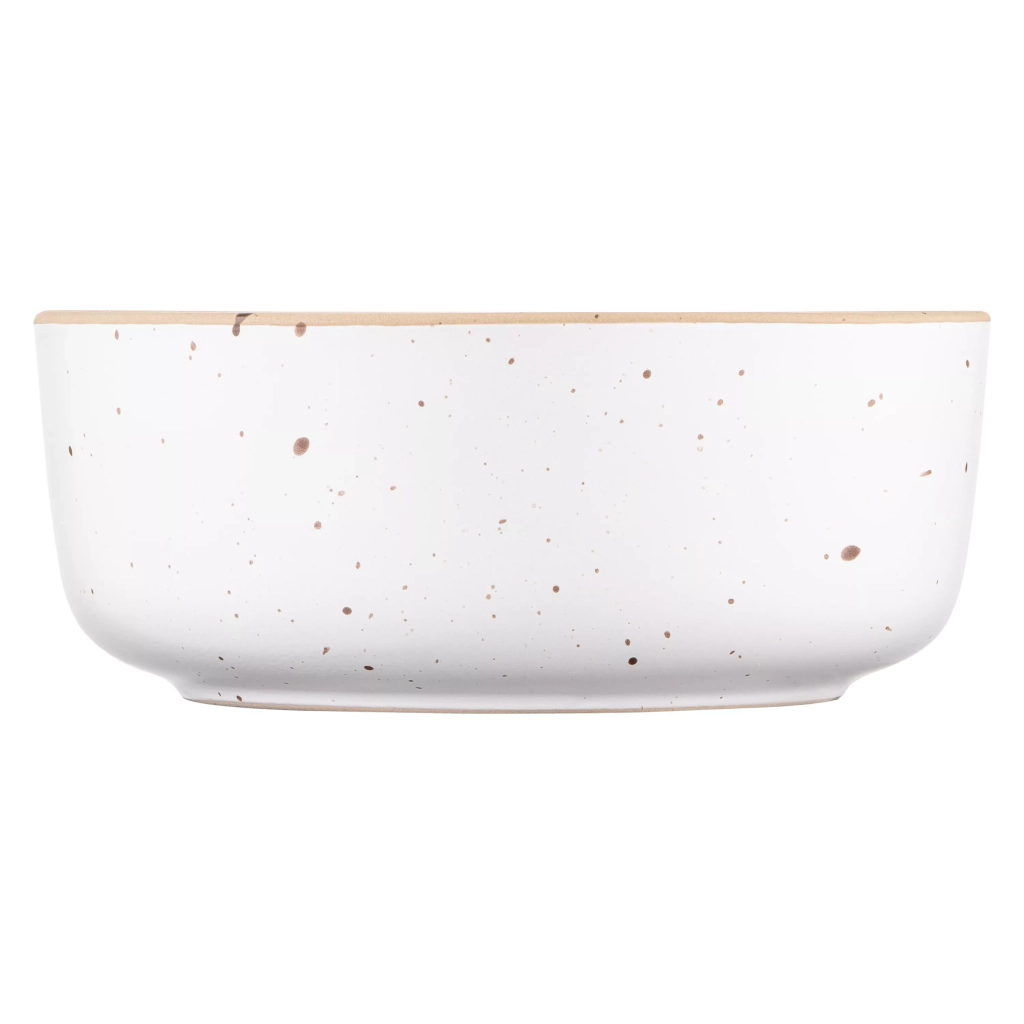 Салатник Ardesto Midori, 700мл, 16см, кераміка, білий (AR0116MW) - зображення 3