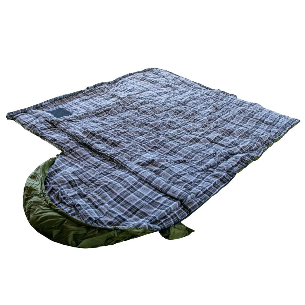 Спальний мішок Tramp Kingwood Long Olive/Grey L (UTRS-053L-L) - зображення 9